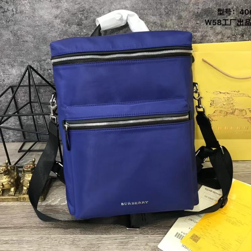 Burberry Handbags 40649131 waterproof cloth blue